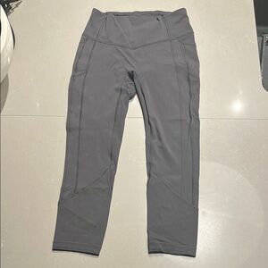 lululemon athletica all the right places grey